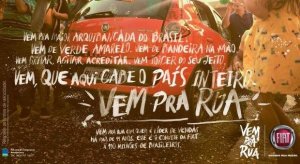 la campagne de Fiat qui a inspiré les manifestations de Rio