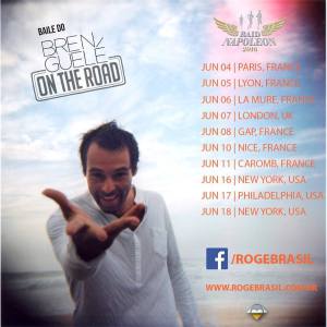 Rogê tournée Europe 2016