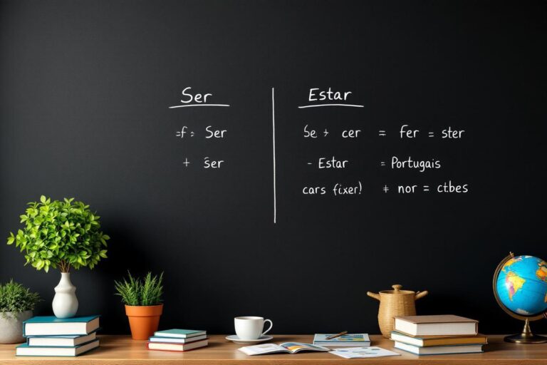 Verbe être en portugais : ser et estar, conjugaison et utilisation