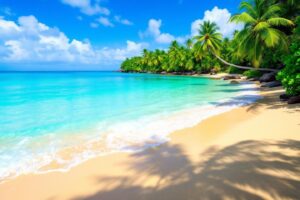 Plage de Grande Anse Deshaies : paradis tropical en Guadeloupe