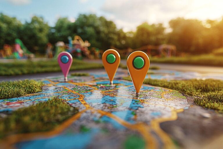 Carte interactive des parcs d'attraction et de loisirs en France