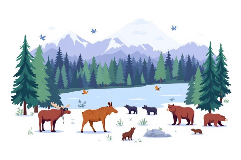 Observer les animaux sauvages du Canada : guide complet et destinations