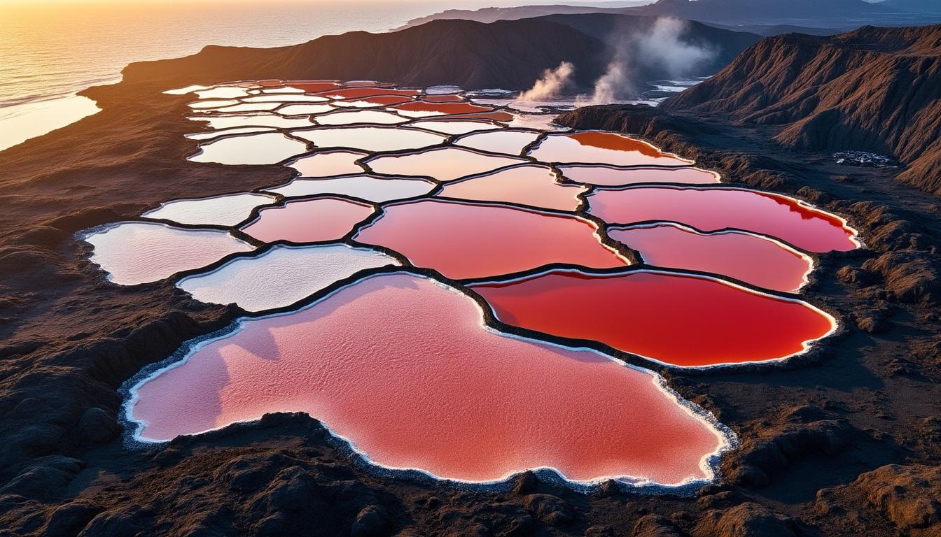 découvrez les salines de janubio à lanzarote, un site unique où nature et histoire se rencontrent. une visite incontournable pour les voyageurs curieux en quête d'authenticité et de paysages spectaculaires.