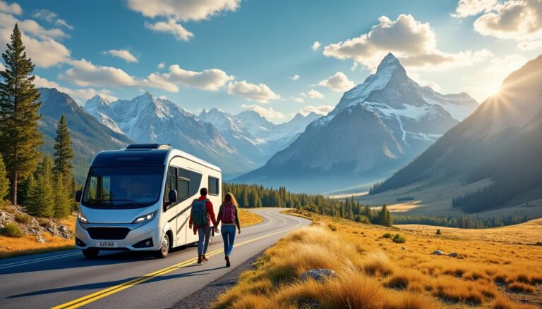 découvrez l'aventure ultime en traversant les routes en camping-car, liberté, nature et découvertes au rendez-vous pour un voyage inoubliable.