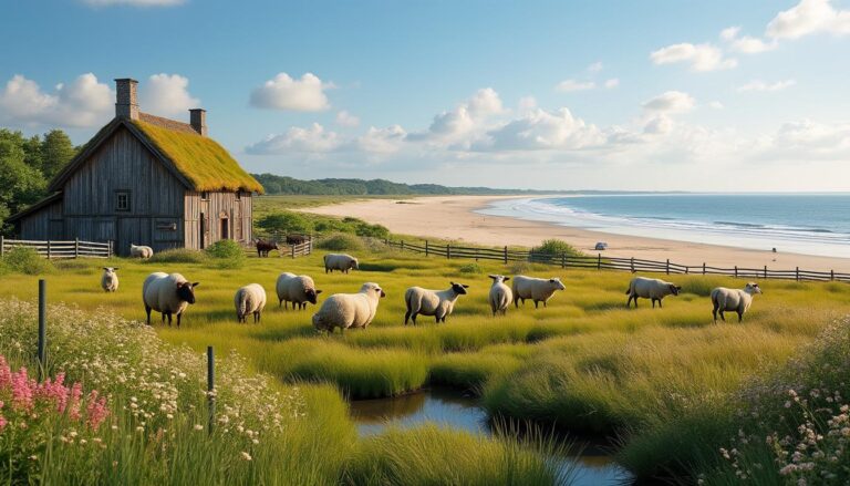 explorez la ferme du marais girard et profitez des plages environnantes pour une expérience nature authentique entre terre et mer.