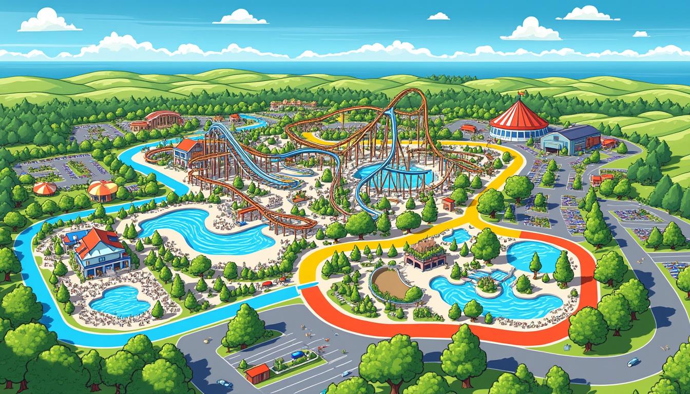 explorez les cartes détaillées de plopsaland de panne pour préparer une aventure inoubliable pleine de fun et de découvertes.