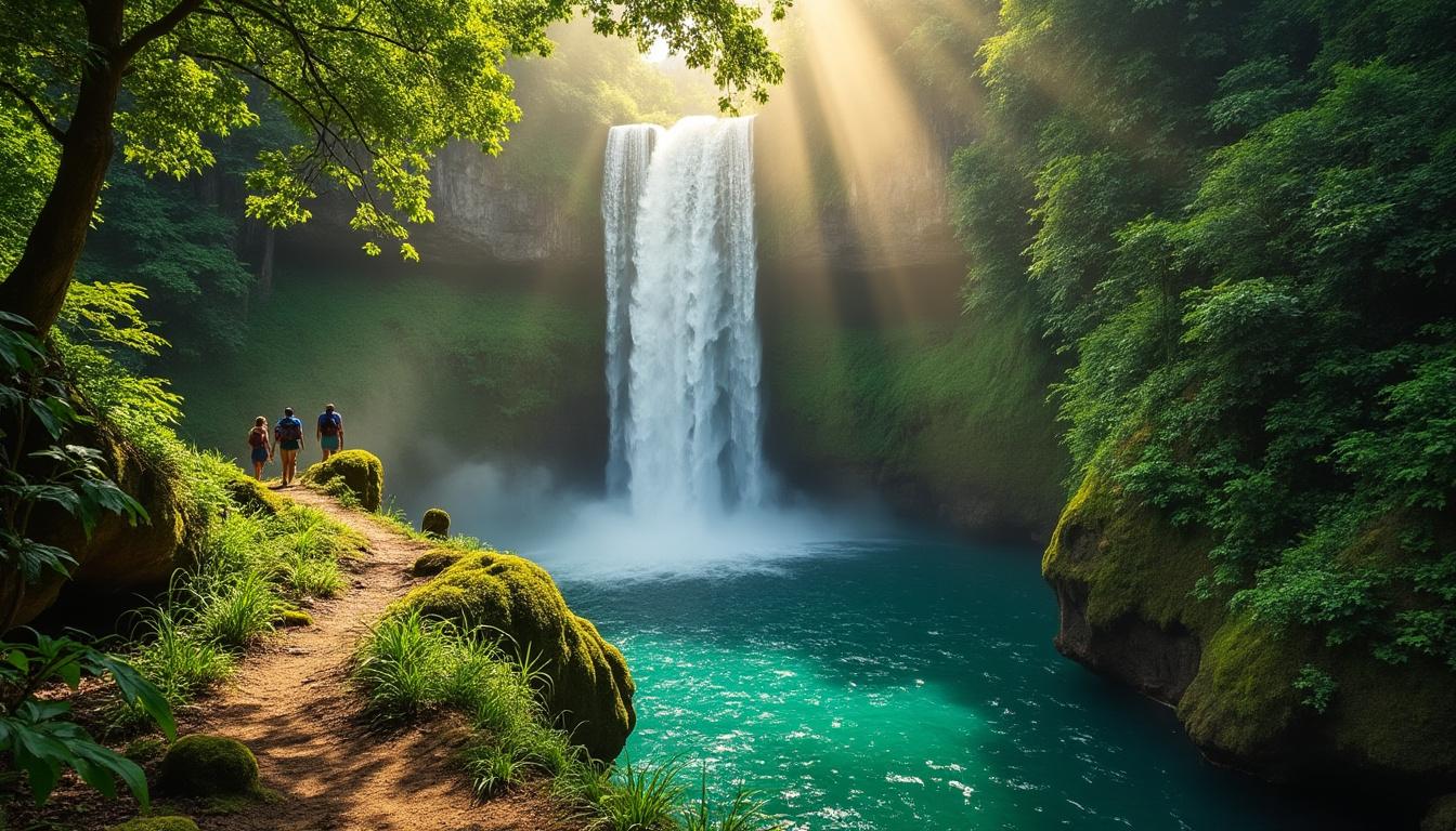 découvrez la cascade couleuvre en martinique lors d'une randonnée inoubliable au cœur d'une nature sauvage et préservée. explorez ce site incontournable pour une aventure unique et rafraîchissante.