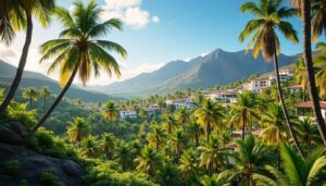 découvrez haría à lanzarote, l'oasis paradisiaque des canaries, célèbre pour ses paysages luxuriants et ses mille palmiers, un lieu idéal pour les amoureux de la nature et de la tranquillité.
