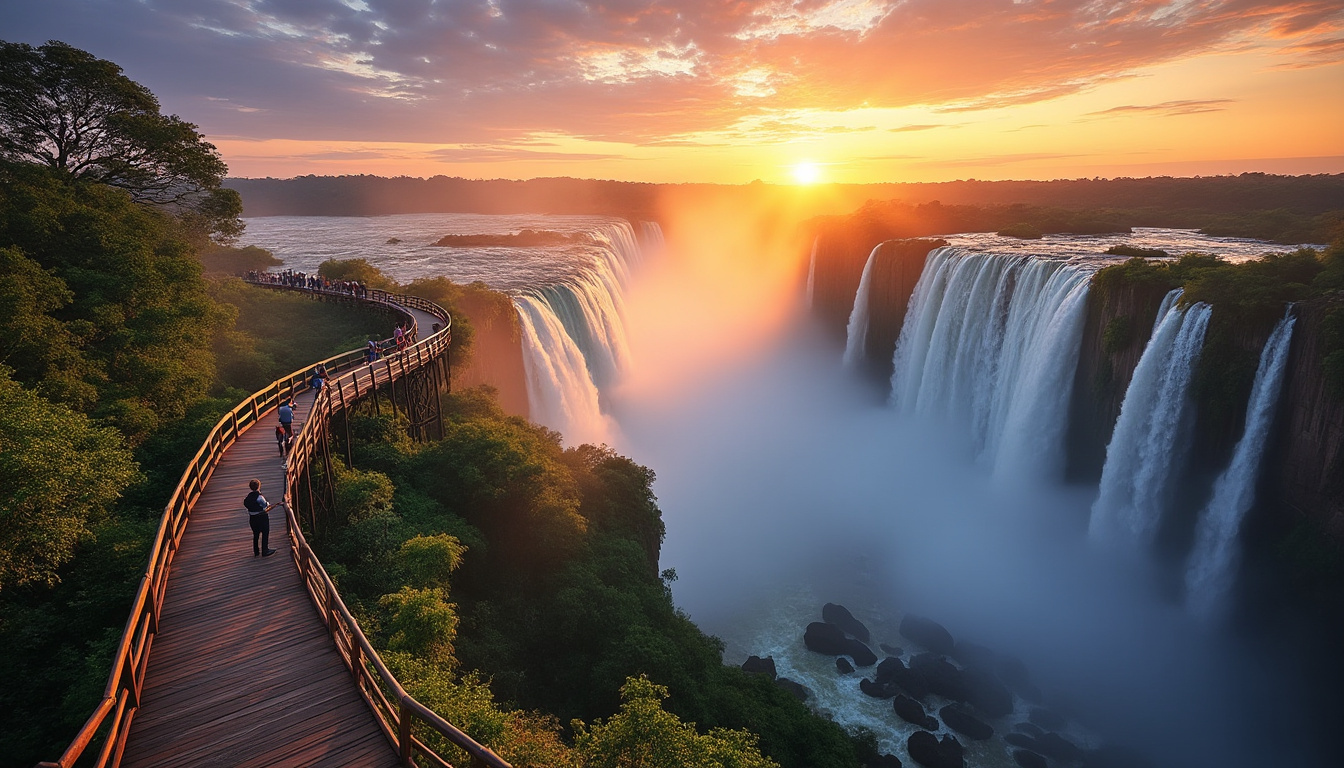 découvrez les majestueuses chutes d'iguazu en 48 heures lors d'un voyage inoubliable entre l'argentine et le brésil, alliant nature spectaculaire et aventures uniques.