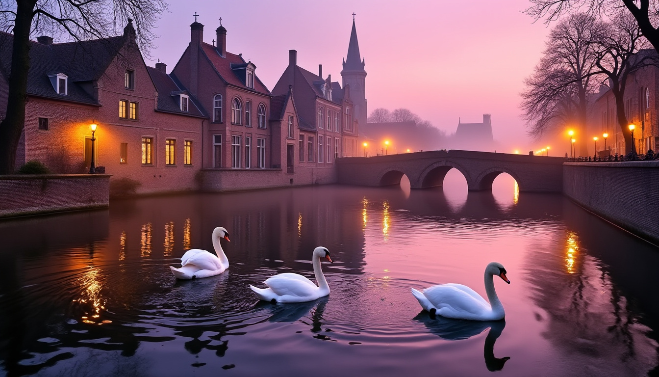 découvrez bruges, la venise du nord, avec ses canaux pittoresques, son architecture médiévale et son ambiance unique. une destination magique à ne pas manquer lors de votre prochain voyage.