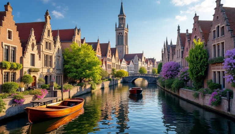 découvrez bruges, la venise du nord, une ville magique aux canaux enchanteurs, son histoire riche et son charme unique, une destination incontournable pour tous les voyageurs.