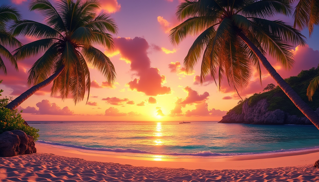 explorez la guadeloupe et découvrez les meilleurs endroits pour admirer des couchers de soleil à couper le souffle, entre plages paradisiaques et paysages naturels enchanteurs.