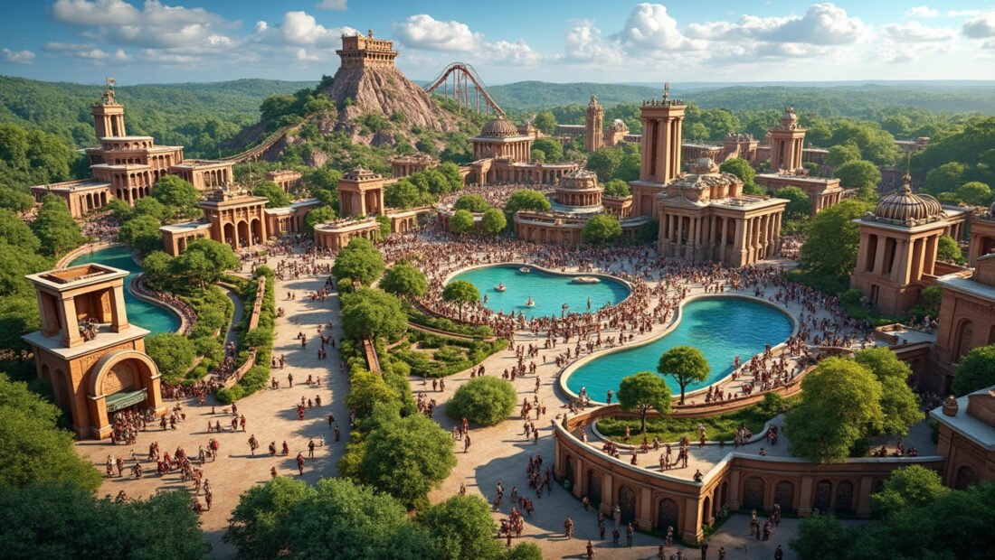 découvrez le plan détaillé du parc astérix pour préparer votre aventure gauloise en toute simplicité. explorez chaque attraction et profitez au maximum de votre visite!