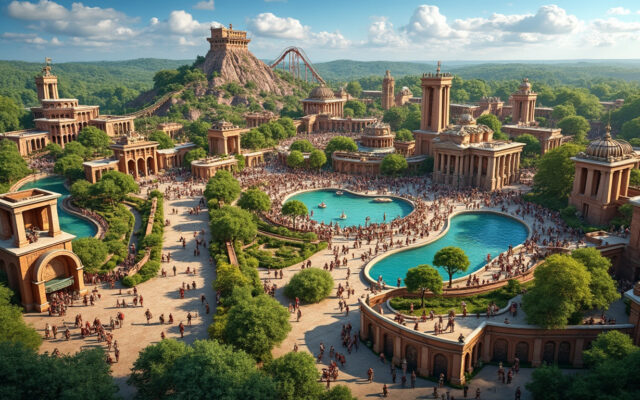 découvrez le plan détaillé du parc astérix pour préparer votre aventure gauloise en toute simplicité. explorez chaque attraction et profitez au maximum de votre visite!