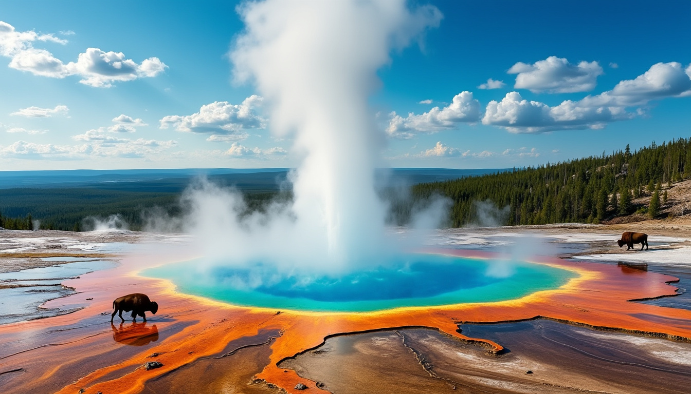 découvrez yellowstone, un lieu exceptionnel au cœur de la nature, avec notre guide complet pour explorer ses merveilles, sa faune unique et ses paysages époustouflants.