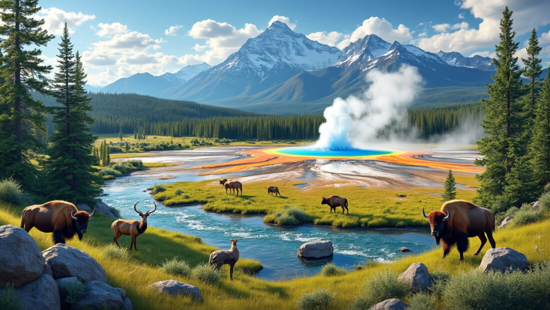 découvrez yellowstone, un lieu d'exception au cœur de la nature. notre guide complet vous accompagne pour explorer ses paysages époustouflants, sa faune unique et ses merveilles géothermiques.