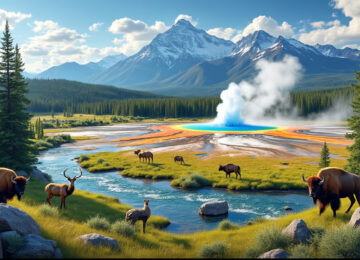 découvrez yellowstone, un lieu d'exception au cœur de la nature. notre guide complet vous accompagne pour explorer ses paysages époustouflants, sa faune unique et ses merveilles géothermiques.